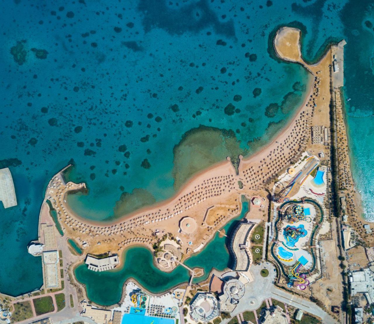 Emerald Aqua Park City Hotel Hurghada Esterno foto
